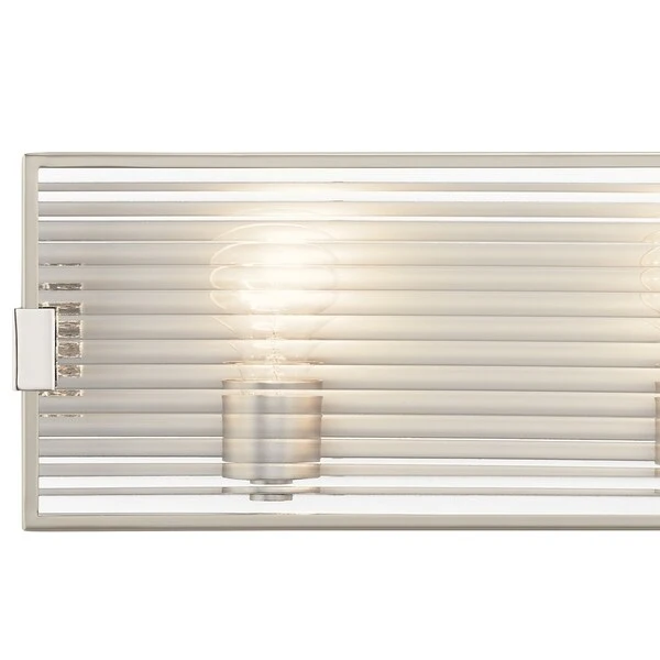 Kichler Lighting Logan 3-Light Vanity Light Satin Nickel