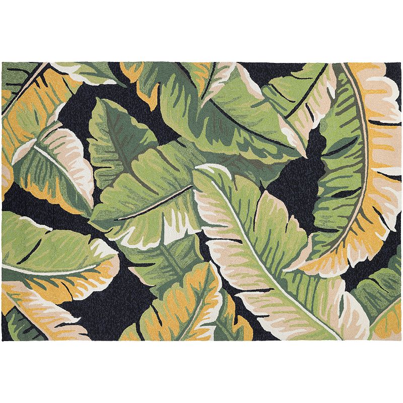 Couristan Covington Rainforest Leaf Indoor Outdoor Rug