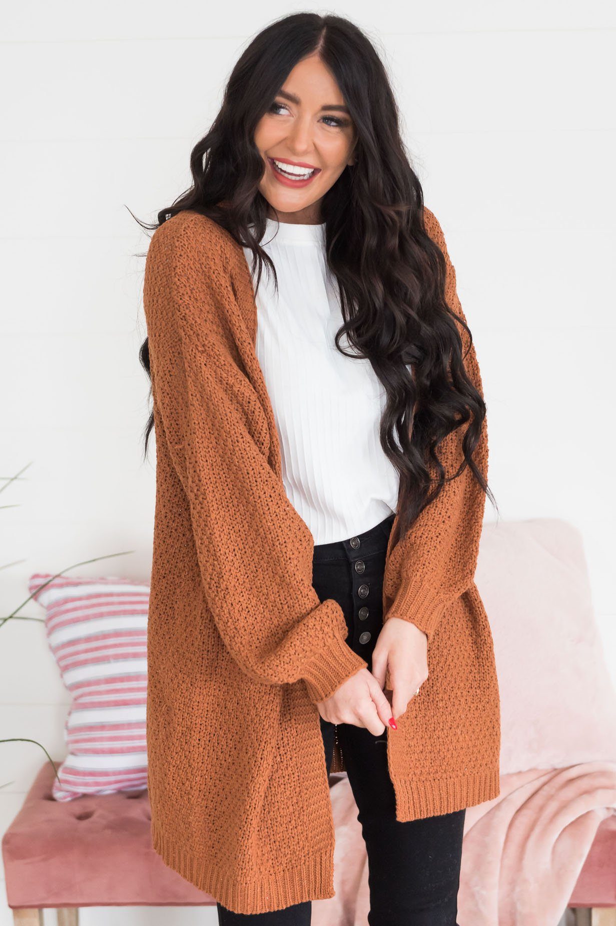 Simply Sophisticated Modest Cardigan