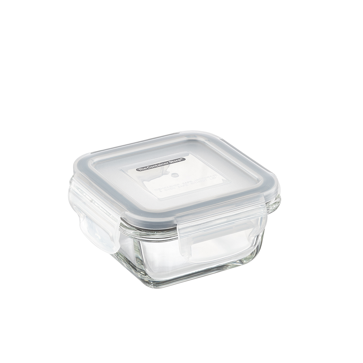 Borosilicate Glass Square Food Storage