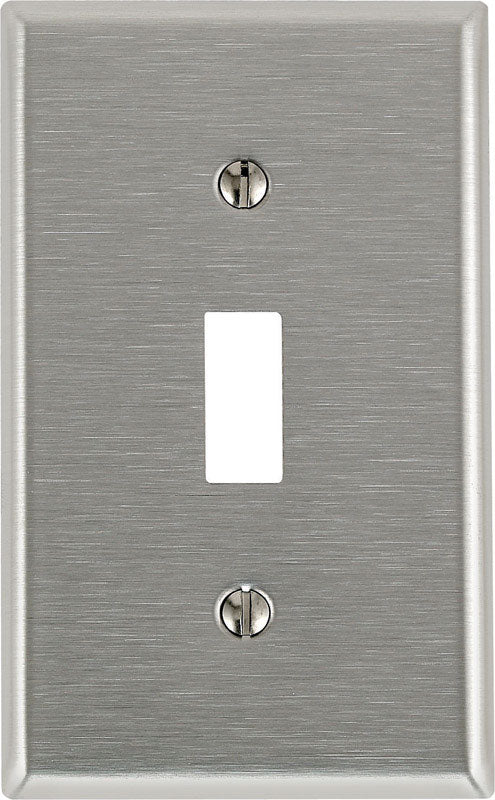 SWITCH WALLPLATE 1G STL