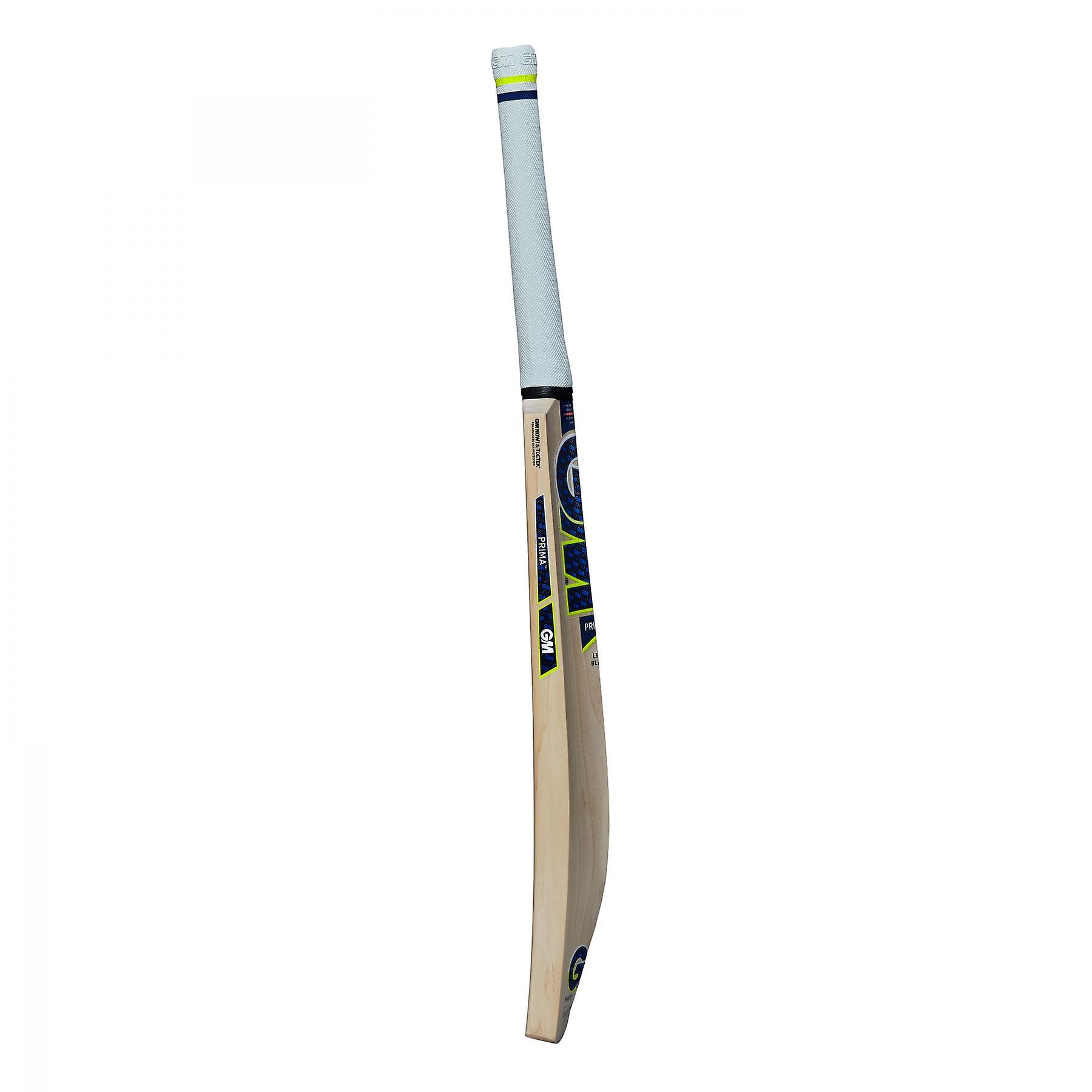 Gunn and Moore Junior Bat Cricket PRIMA DXM 404 Rubber Grip Handle English Willow