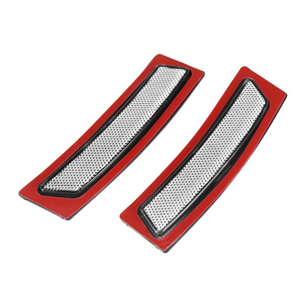 Unique Bargains Front Bumper Side Reflector 63147295541 63147295542 For Bmw F30 F31 Black Red White 2pcs