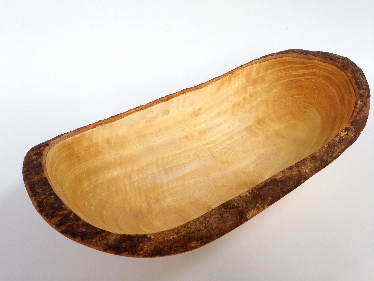 Rustic Bowl Serving Bowl Fruit Bowl Handmade Rustic Bowl Large Wooden Bowl Tree Bark Bowl