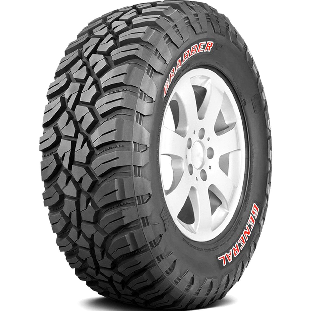 General Grabber X3 LT 37X12.50R17 124Q D (8 Ply) (SRL) MT M