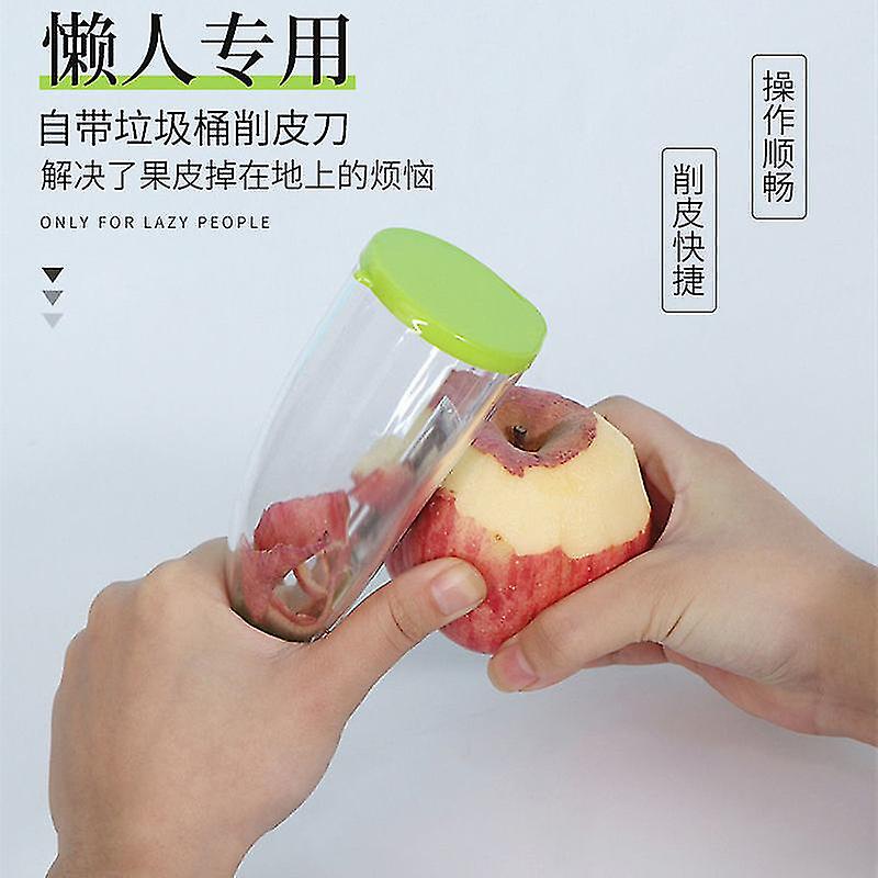 Storage Peeler Household Splash Proof Fruit And Vegetable Peeler With Barrel Storage Multifunctional Peeler