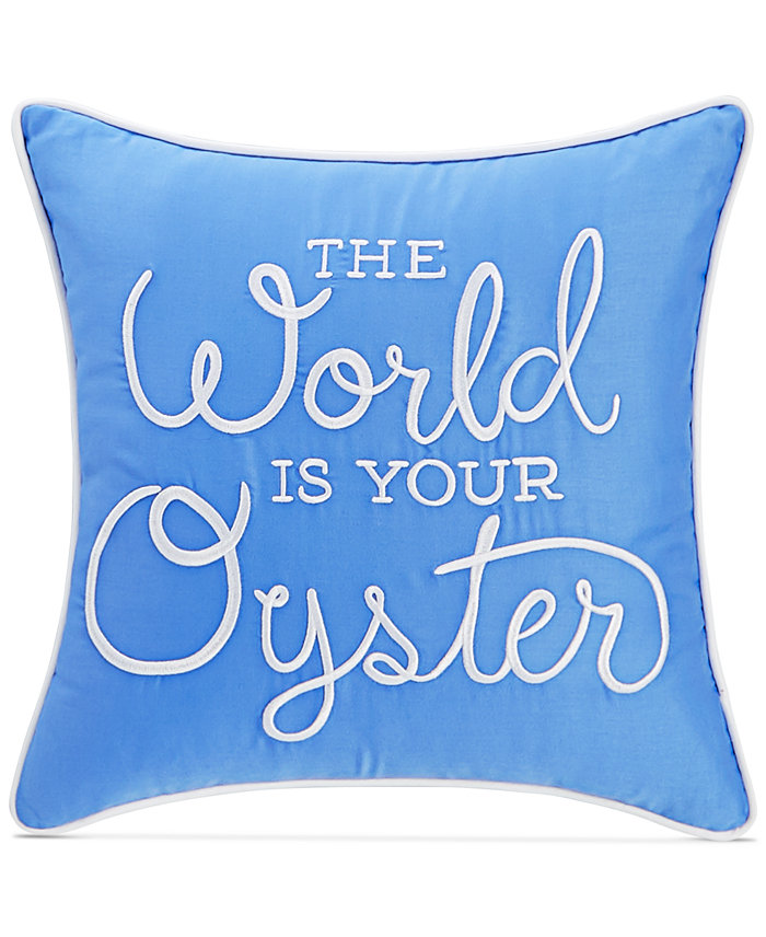 Charter Club Oyster Decorative Pillow， 16