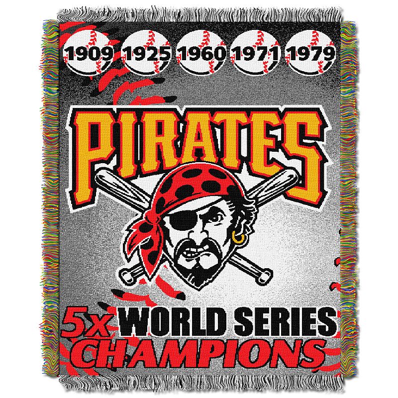 Pittsburgh Pirates Commemorative Throw by Northwest