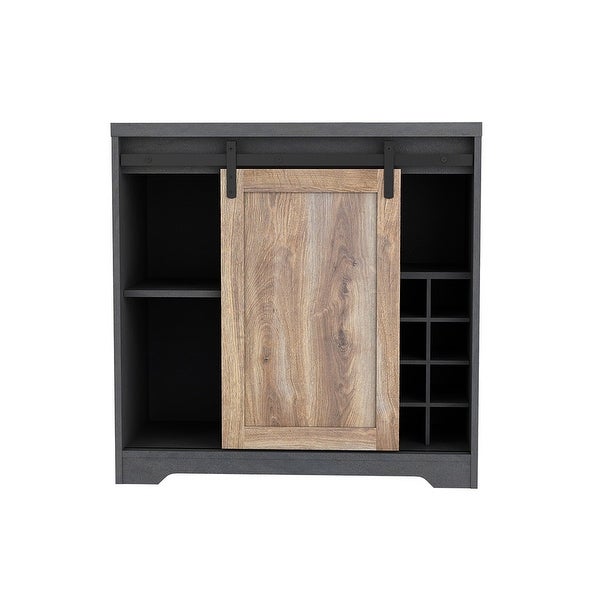 31 Inch Farmhouse Bar Cabinet，For Living Room，Dining Room