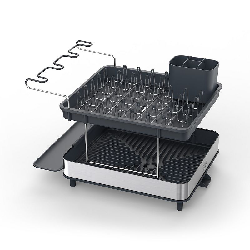 Joseph Joseph Excel Steel 2-Tier Stainless Steel Dish Rack