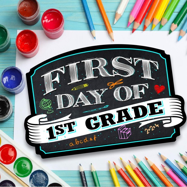 Bigtime Signs 10 x27 x27 X 15 5 x27 x27 First Day Of School Photo Picture Prop Rigid Coroplast Sign 1st Grade