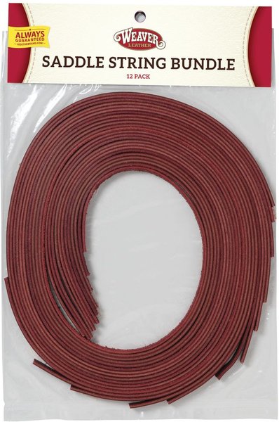 Weaver Leather Saddle String Bundle， pack of 12