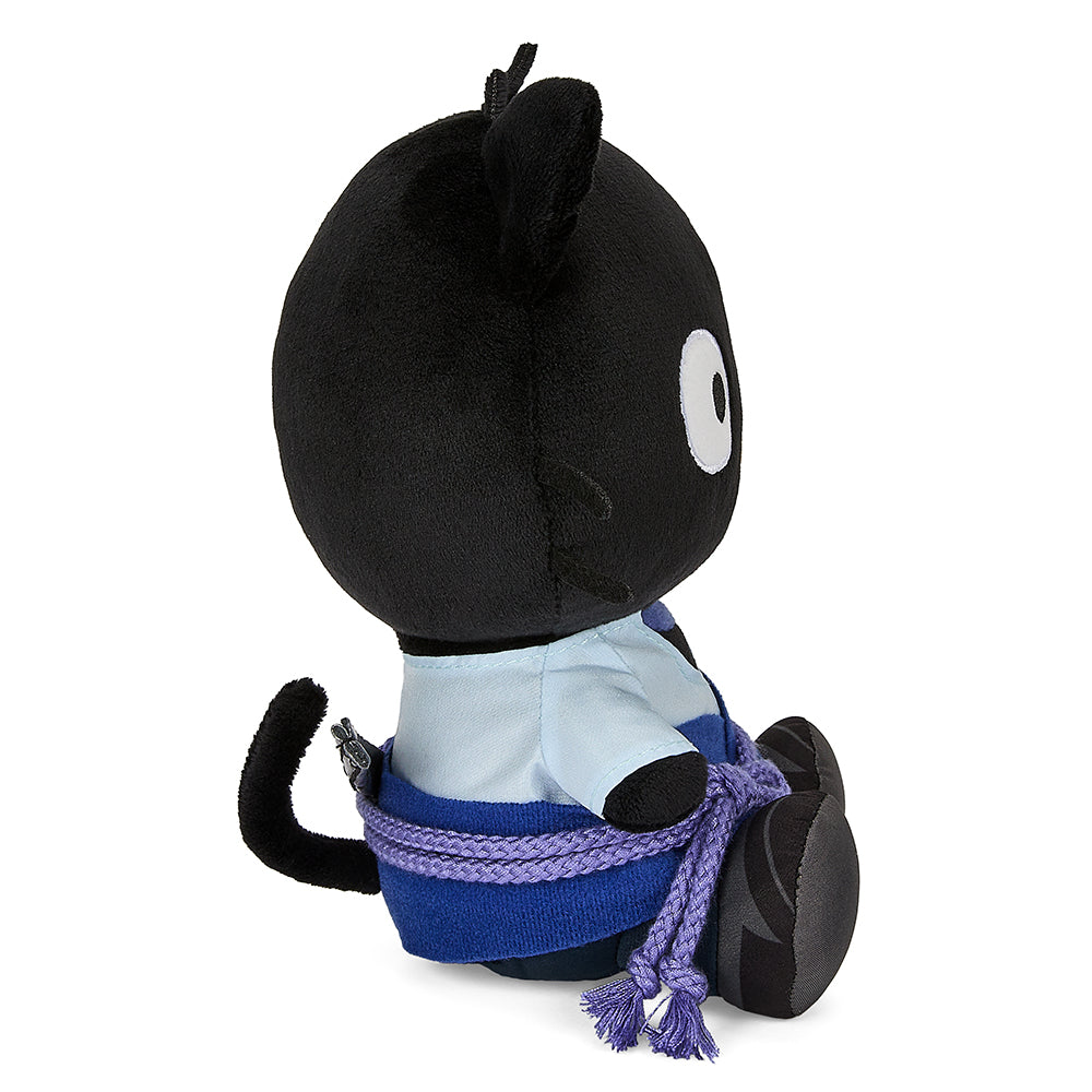 Naruto® x Hello Kitty® and Friends Phunny Plush - Chococat™ as Sasuke (PRE-ORDER)