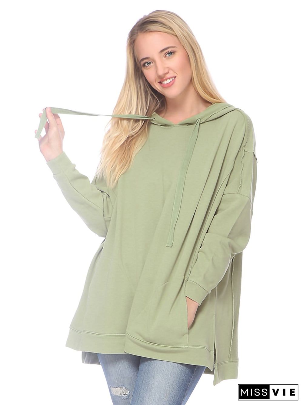 Comfy Oversized Pullover Hoodie