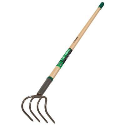 Truper Tru Tough 4 Tine Steel Hand Cultivator 54 in. Wood (Pack of 6)