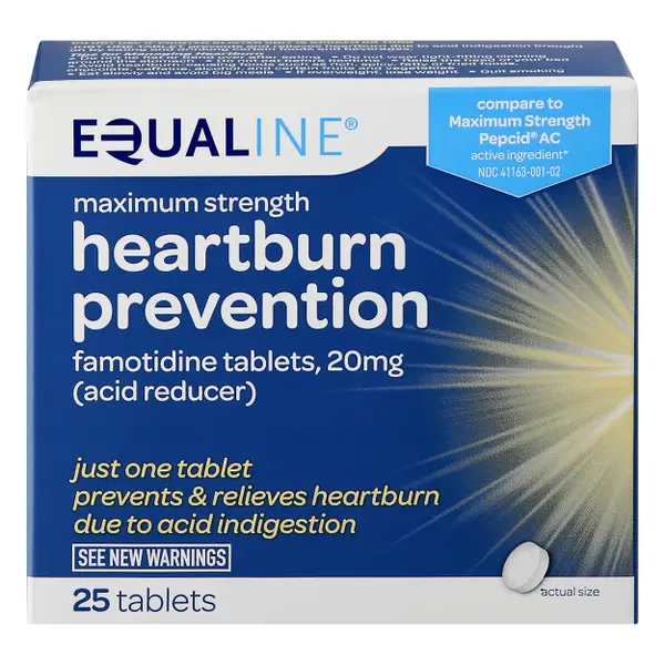 Equaline Heartburn Prevention Tablets