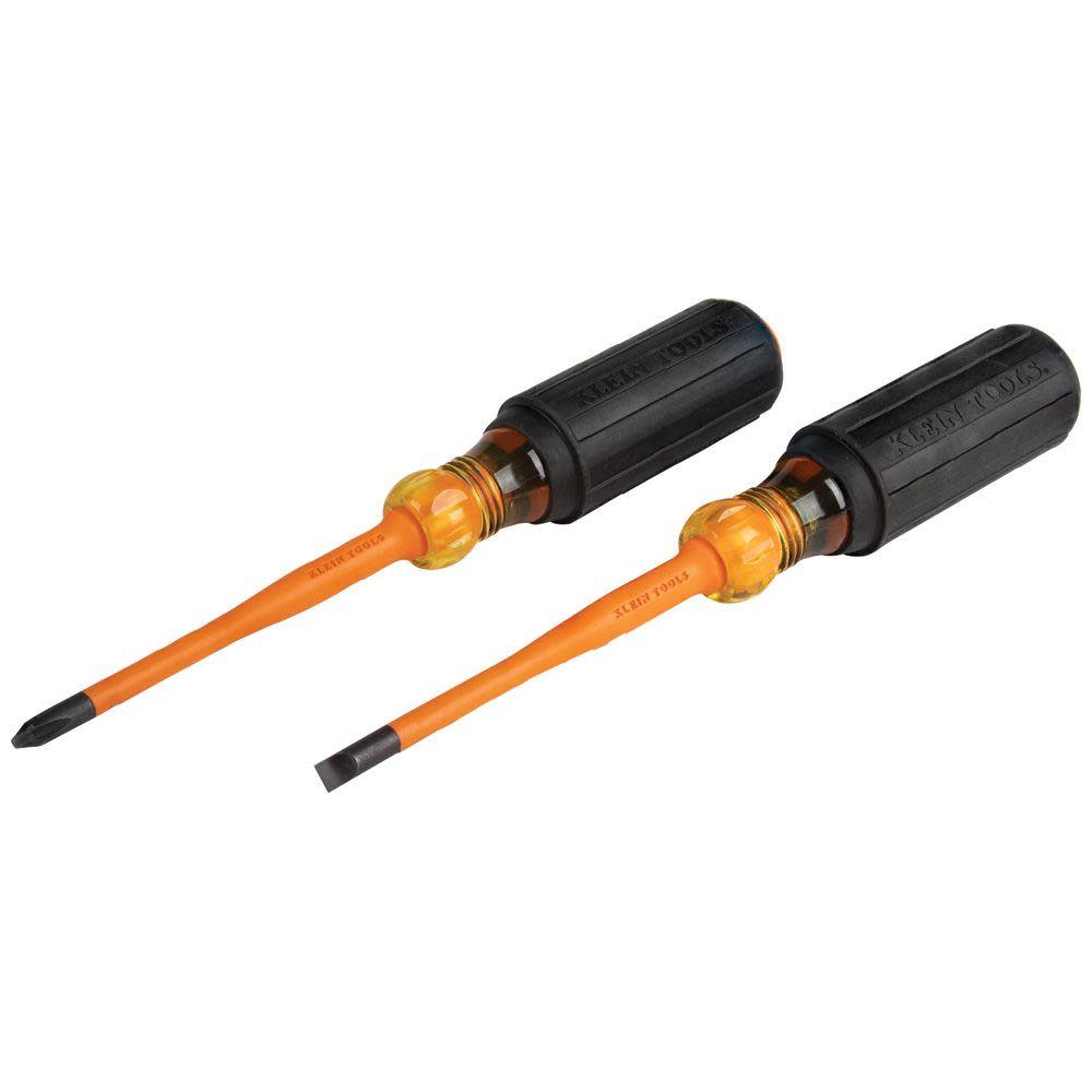 Klein Tools Slim-Tip Insul Screwdrivers 2-pc 33732INS from Klein Tools