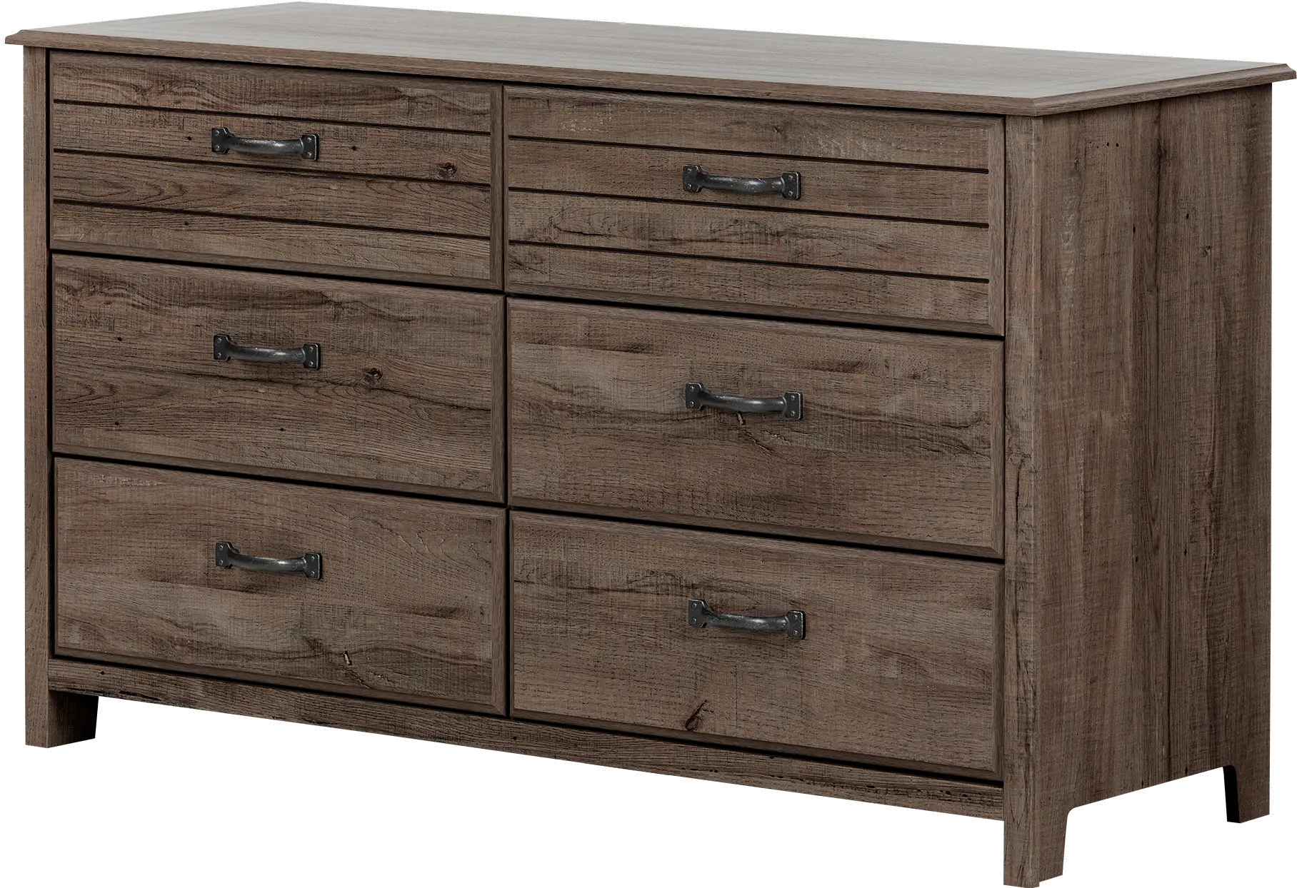 Asten Contemporary Fall Oak Dresser - South Shore