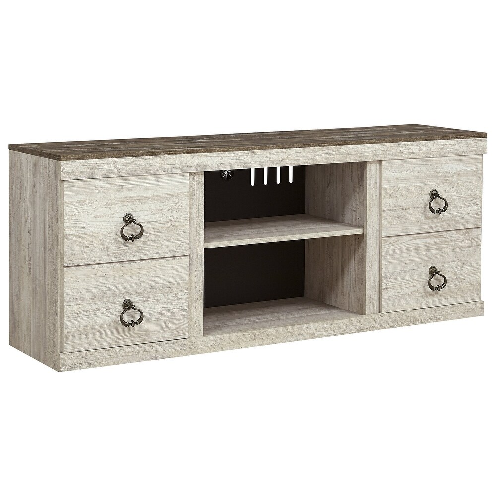 Signature Design by Ashley Willowton Woodgrain 60 inch TV Stand