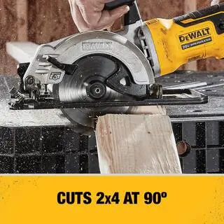 DW ATOMIC 20V MAX Cordless Brushless Compact 12 in. DrillDriver 4-12 in. Circular Saw and (2) 20V 1.3Ah Batteries DCD708C2W571B