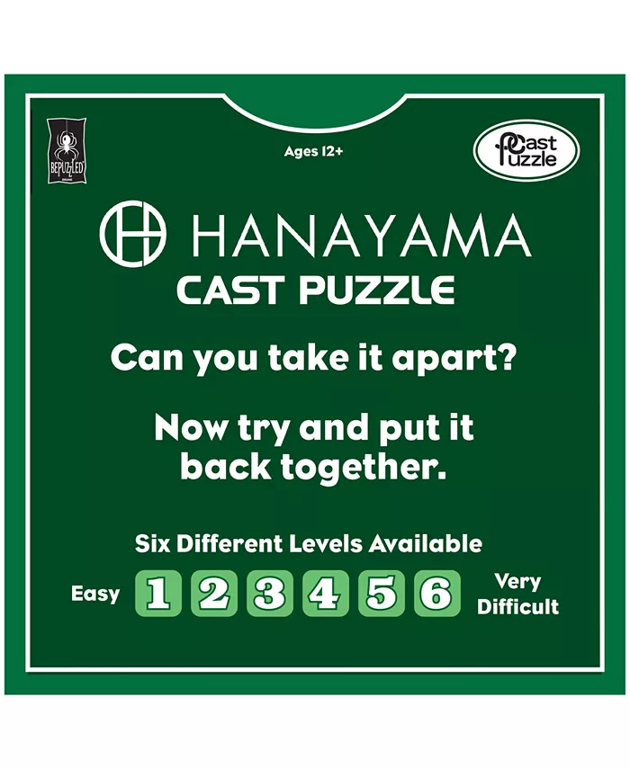 BePuzzled Hanayama Valve Level 4 Cast Puzzle Set 4 Piece