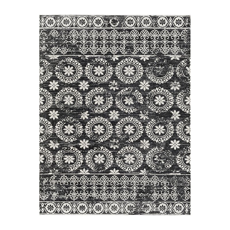 Decor 140 Adriel Traditional Washable Area Rug