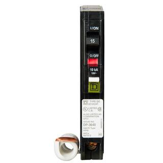 Square D QO 15 Amp Single-Pole Combination Arc Fault Circuit Breaker (6-Pack) QO115CAFIC6