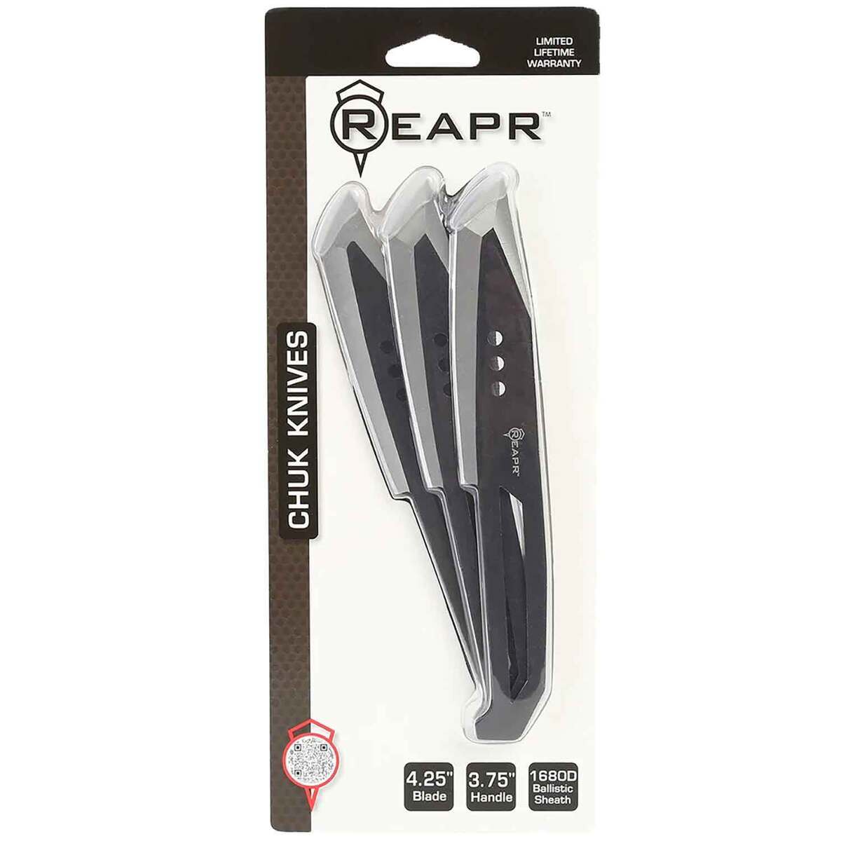 REAPR Chuk Knives 3 Piece Throwing Knife Set