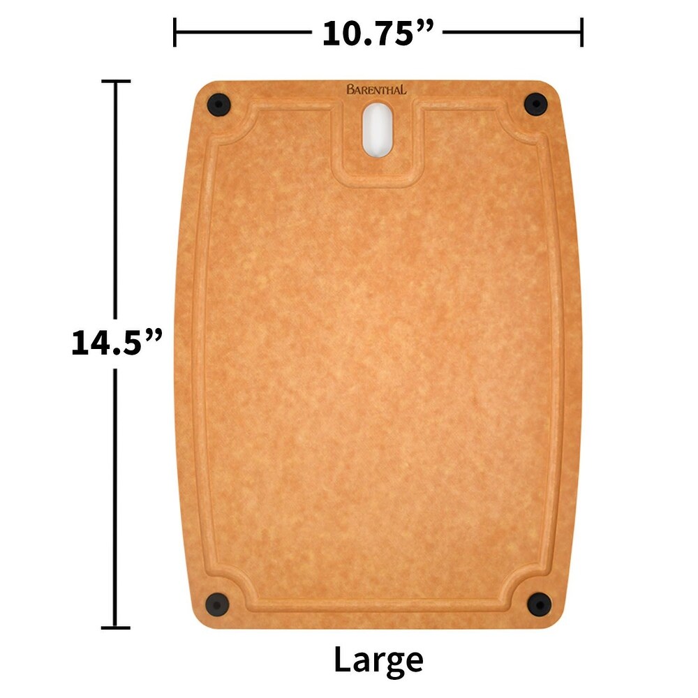 BPA free Eco Composite Reversible Cutting Board Set (2 pc.)   Brown