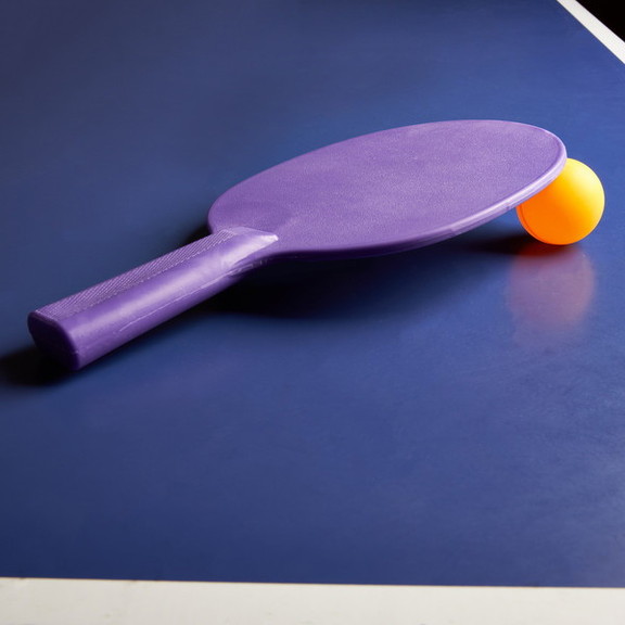 Brybelly Plastic Table Tennis Paddle  Purple