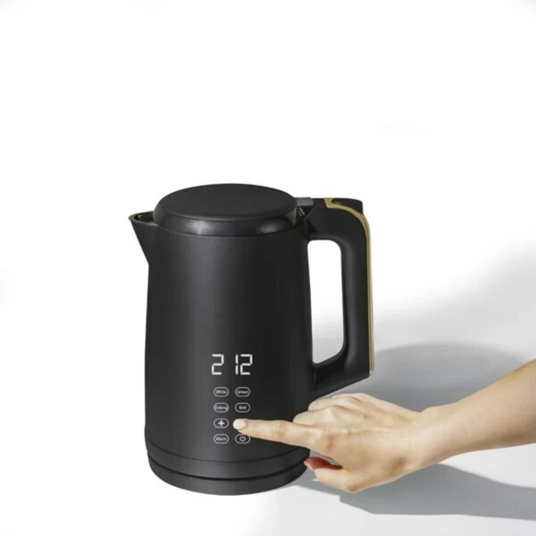 1.7 Liter One-Touch Electric Kettle， Black