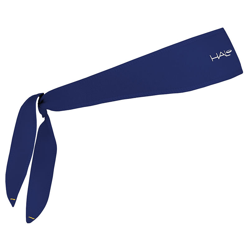 Halo I Tie Headband - Navy Blue