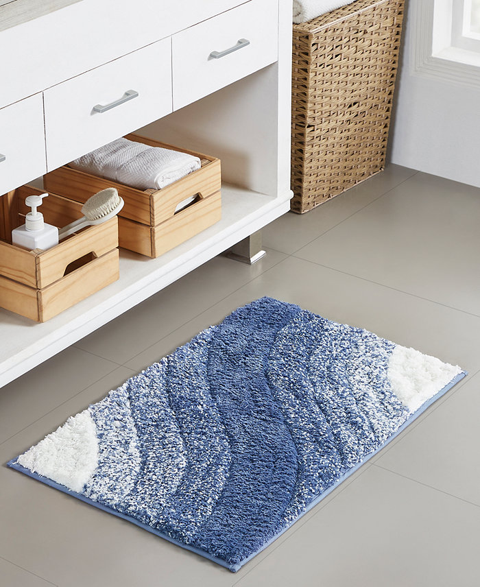 Seventh Studio Heathered Wave Bath Rug 20 x 30