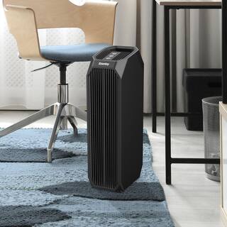 Danby 210 sq. ft. Portable Air Purifier with Filter in Black DAP143BAB-UV