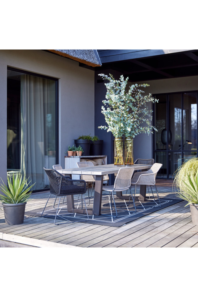 Outdoor Wicker Stackable Dining Chair  Rivi√®ra Maison Portofino   Tropical   Outdoor Dining Chairs   by Oroa   Eichholtz Furniture  Houzz