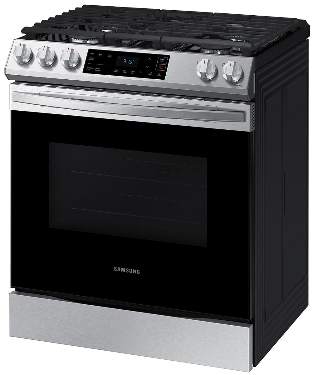  ADA 6 Cu. Ft. Fingerprint Resistant Stainless Steel Front Control Slide-In Gas Range