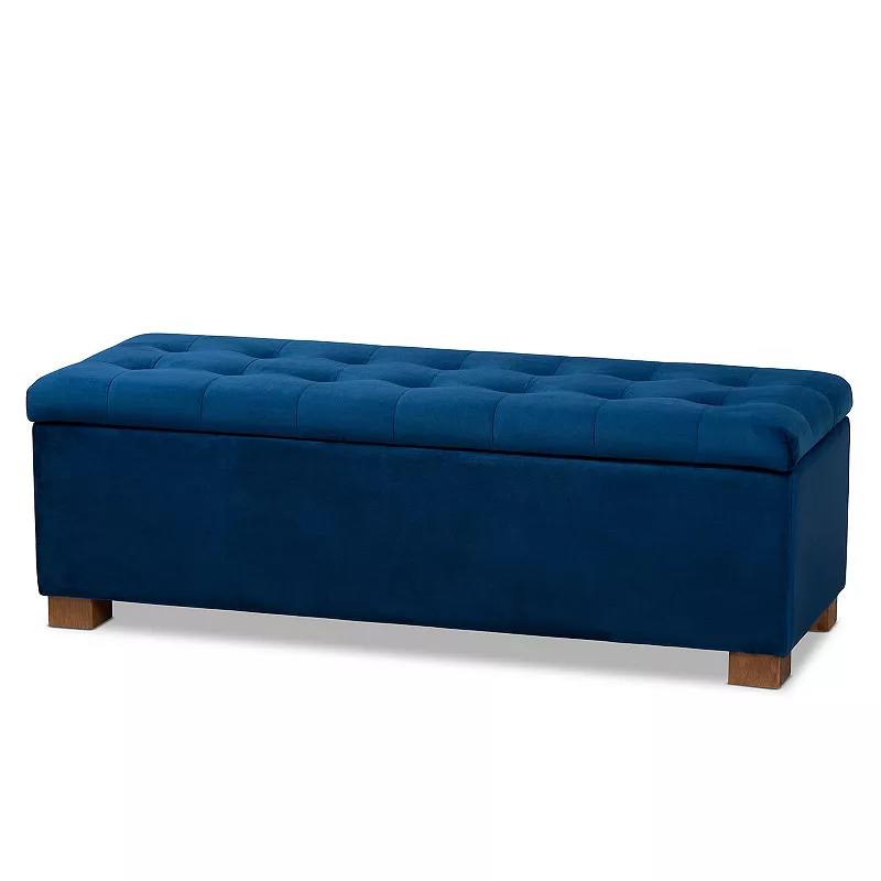 Baxton Studio Roanoke Ottoman