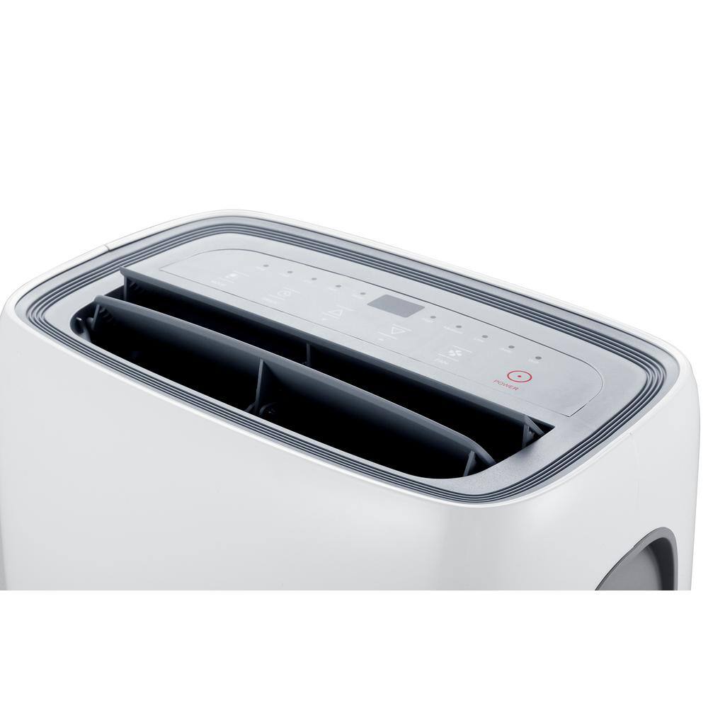 Arctic Wind 10000 BTU (6000 BTU DOE) Portable Air Conditioner with Wheels 350 Sq. Ft. LED Display Auto Restart 3-Speeds in White 2AP10000A