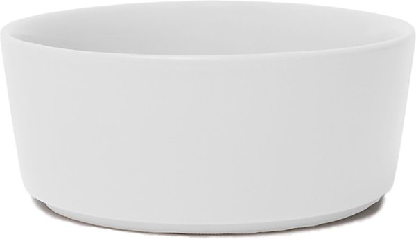 Waggo Simple Solid Ceramic Dog and Cat Bowl