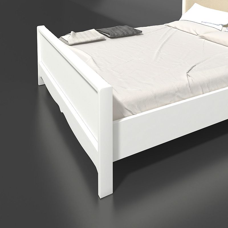 Tvilum Modern Queen Bed and Slat Roll