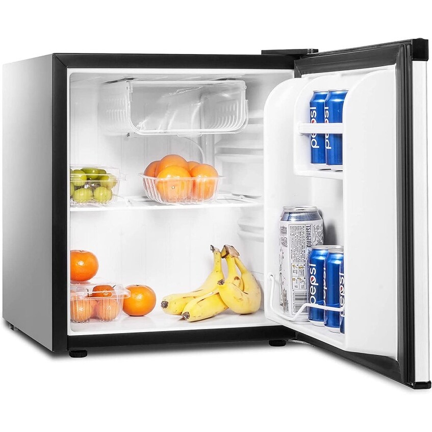 1.6 Cu.Ft. Compact Refrigerator with a chiller box and Adjustable Legs - 18.3''(L)×17.5''(W)×19.6''(H)