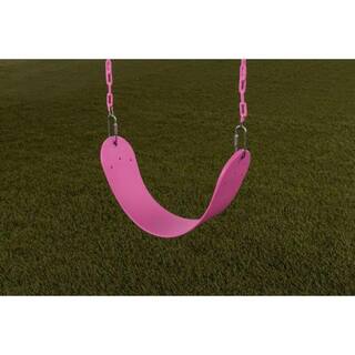 Creative Cedar Designs Standard Swing Seat with Chains - Pink BP010-P