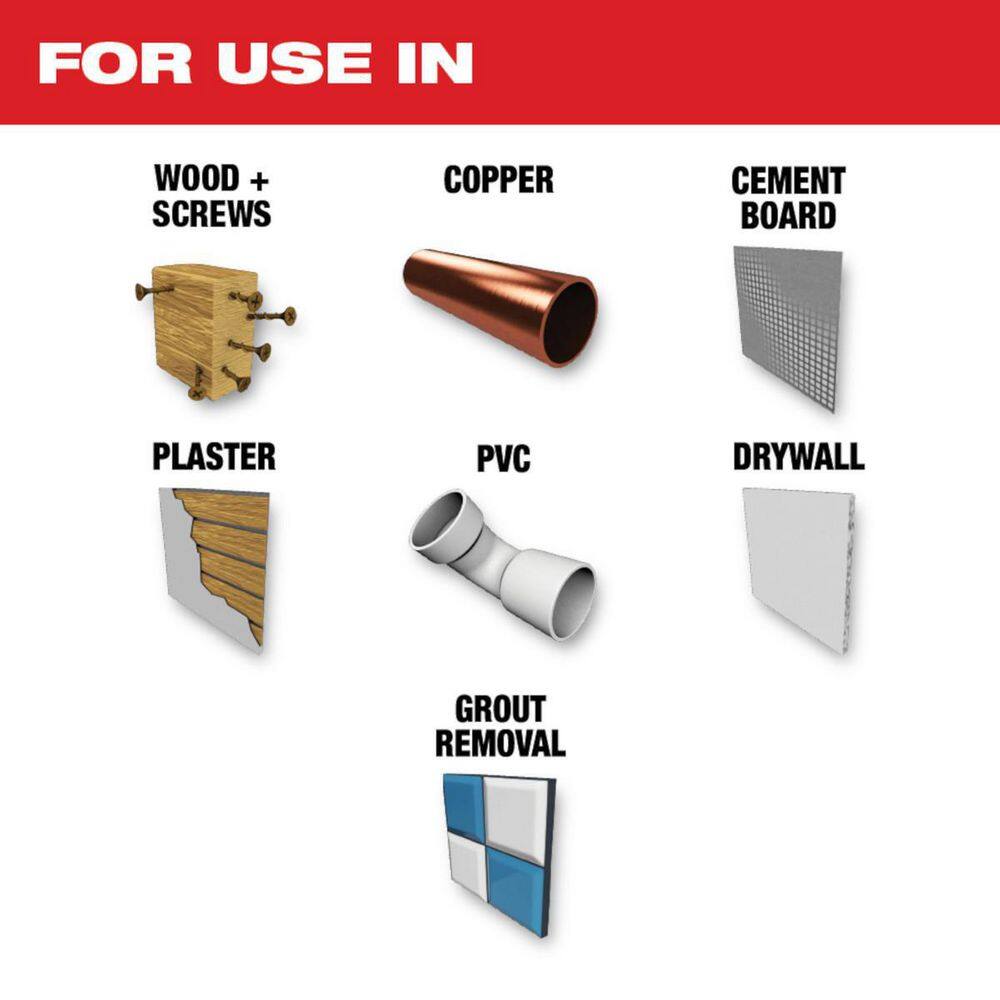 MW Oscillating Multi-Tool Blade Kit (15-Piece) 49-10-9215