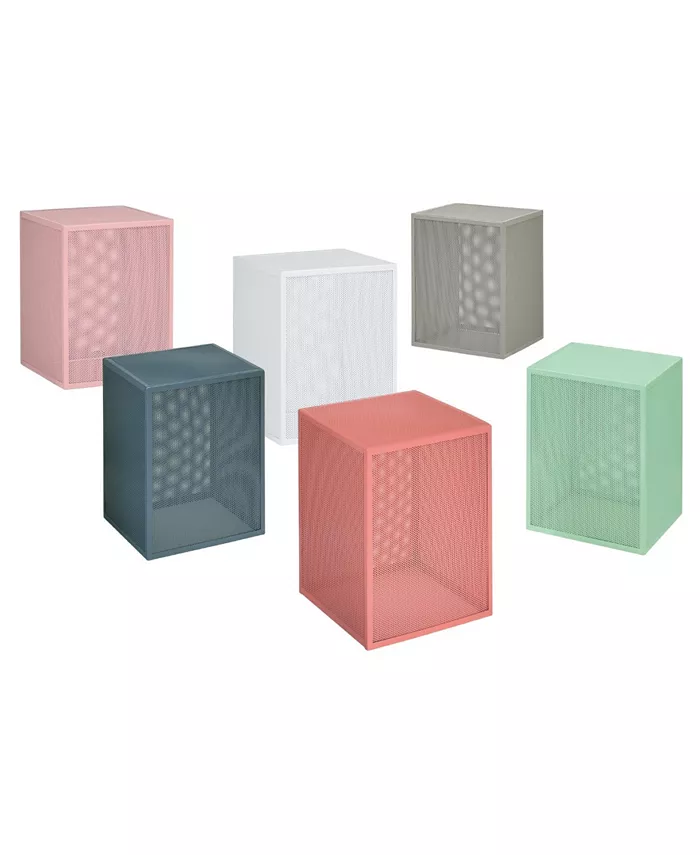 OSP Home Furnishings Catalina Accent Cube Table