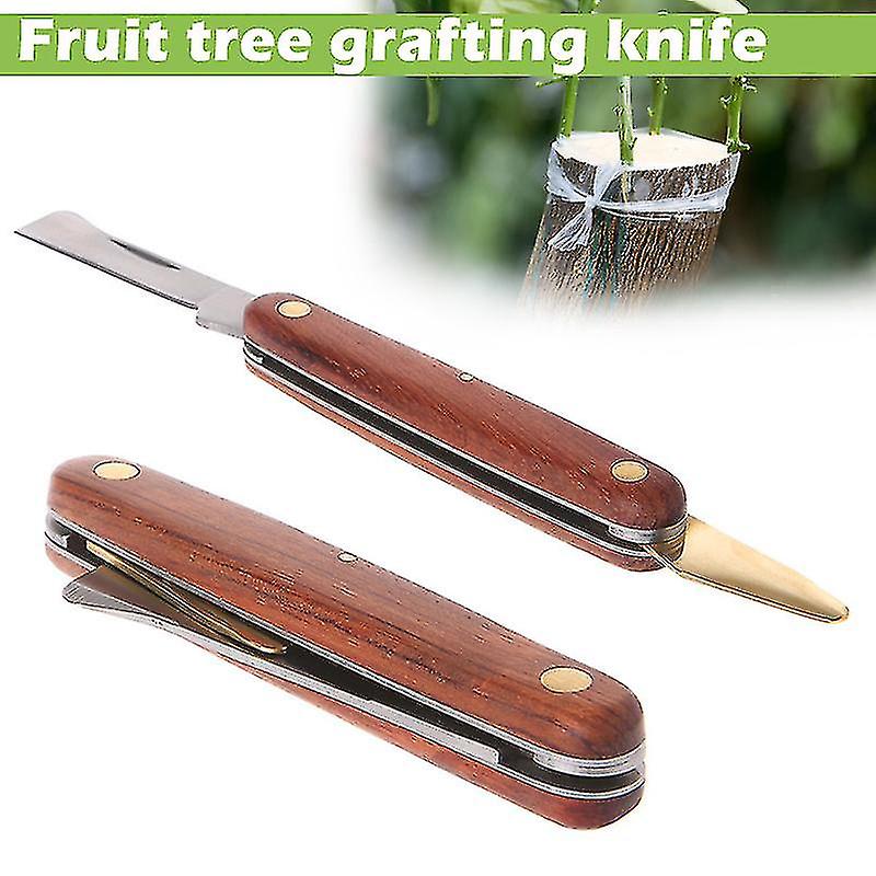 Grafting Pruning Garden Foldable Grafting Cutter Pruning Seedling Tree Scissor Cutting Tool