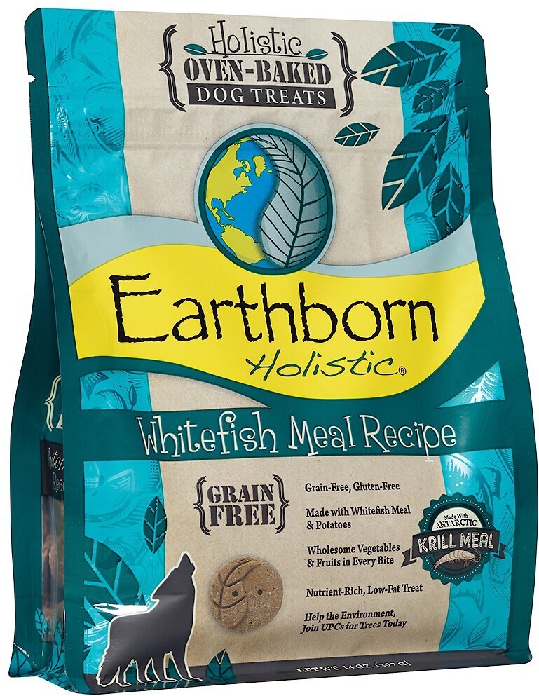 Earthborn Holistic Grain-Free Whitefish Meal Recipe Dog Treats