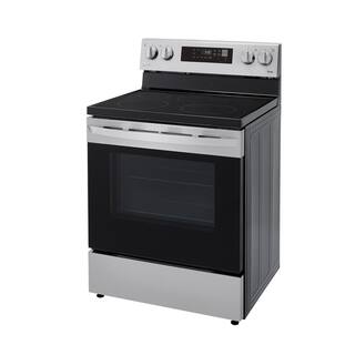 LG 6.3 cu.ft. Single Oven Electric Range with EasyClean Wi-Fi Enabled in Stainless Steel LREL6321S