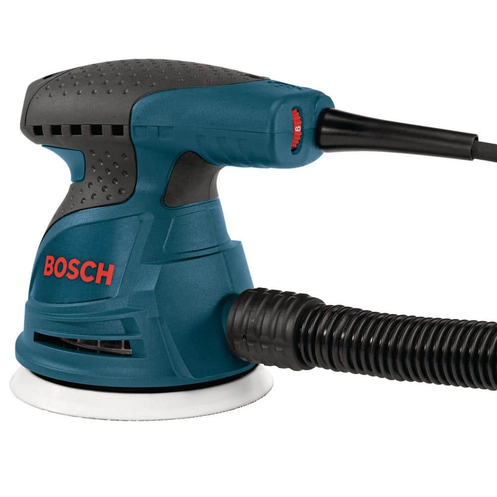 Bosch 2.5 Amp 5 in. Corded Variable Speed Random Orbital Sander/Polisher Kit with Carrying Bag ROS20VSC