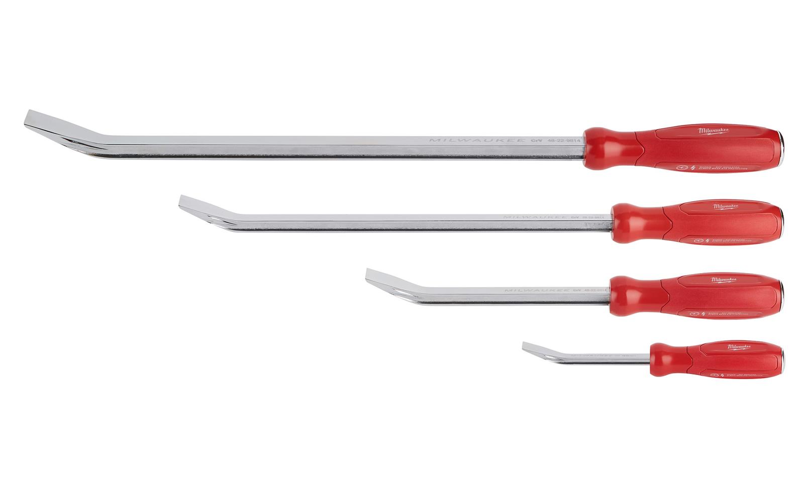 Milwaukee Tool 48-22-9214 Milwaukee 4-Piece Pry Bar Sets