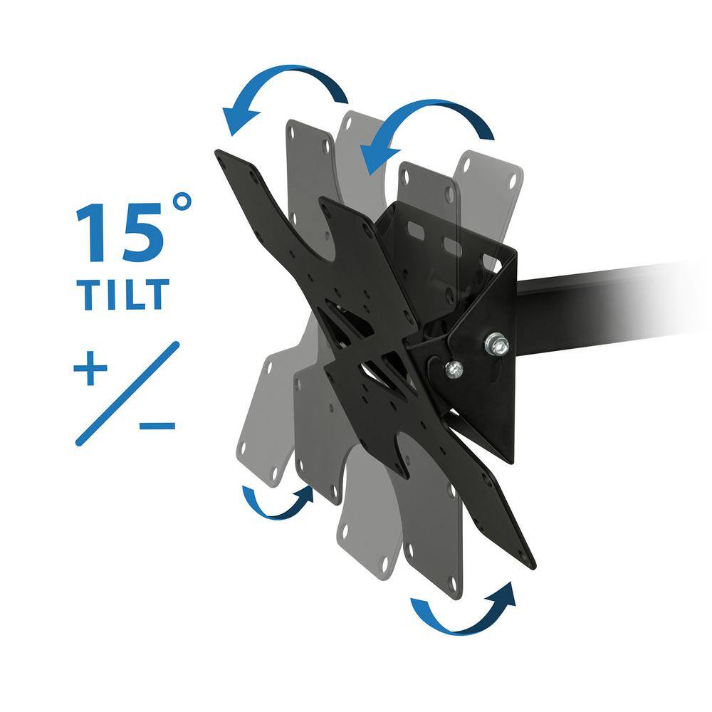 mount-it! Dual Bar Full Motion TV Wall Mount for 32 in. to 55 in. Screen Size MI-411L